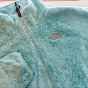 The North Face Women’s Osito Fleece Jacket XS Aqua Blue Full Zip